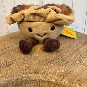 Jellycat Mince Pie NEW! FAST SHIP Jellycat Amuseables Mince Pie RETIRED Jellycat